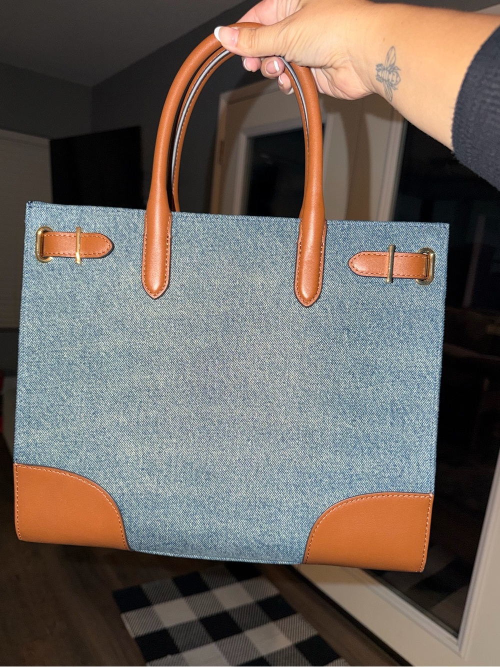 Ralph Lauren denim bag - Picture 5 of 5